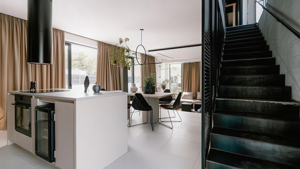 Luxury designer villa with a pool 250 m from the beach - Vodice&excl;