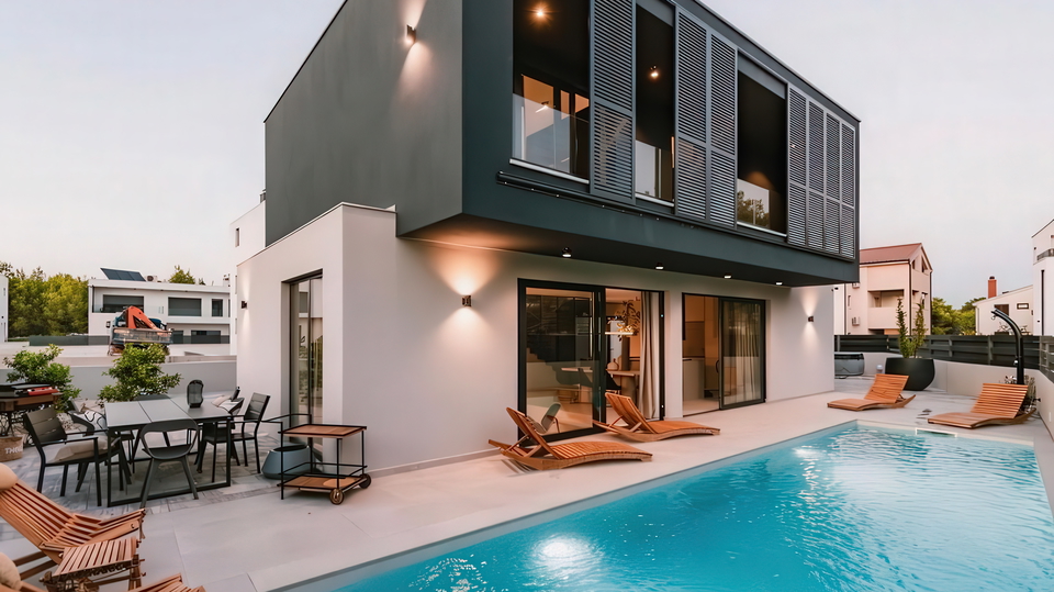 Luxury designer villa with a pool 250 m from the beach - Vodice&excl;