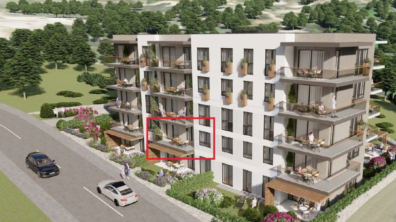 Neue Zweizimmerwohnung mit Meerblick in Makarska&excl;