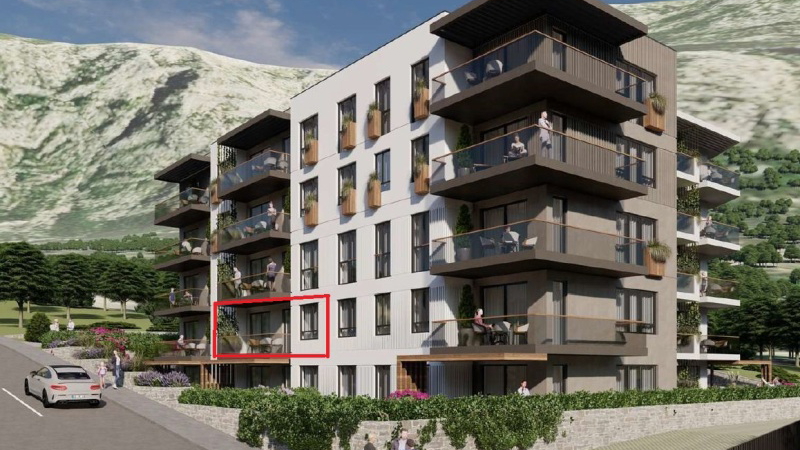 Neue Zweizimmerwohnung mit Meerblick in Makarska&excl;