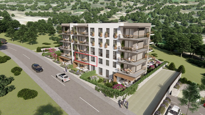 Neue Zweizimmerwohnung mit Meerblick in Makarska&excl;