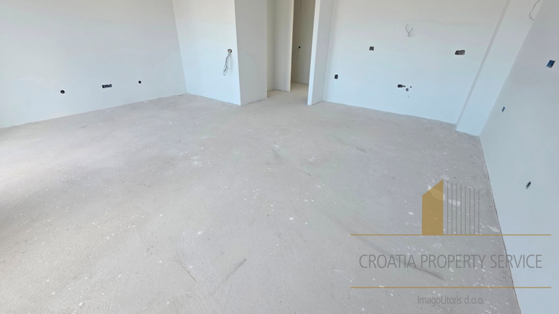 Spazioso appartamento trilocale con vista mare – Nuova costruzione, Makarska