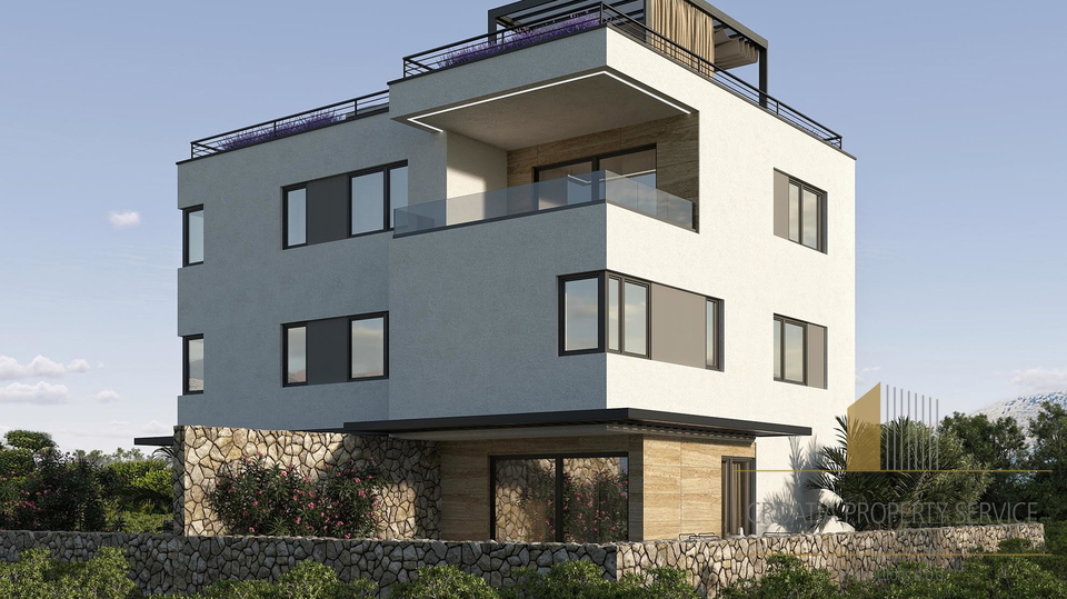 Luxury apartment with garden, 200 m from the sea – Mandre, island of Pag!