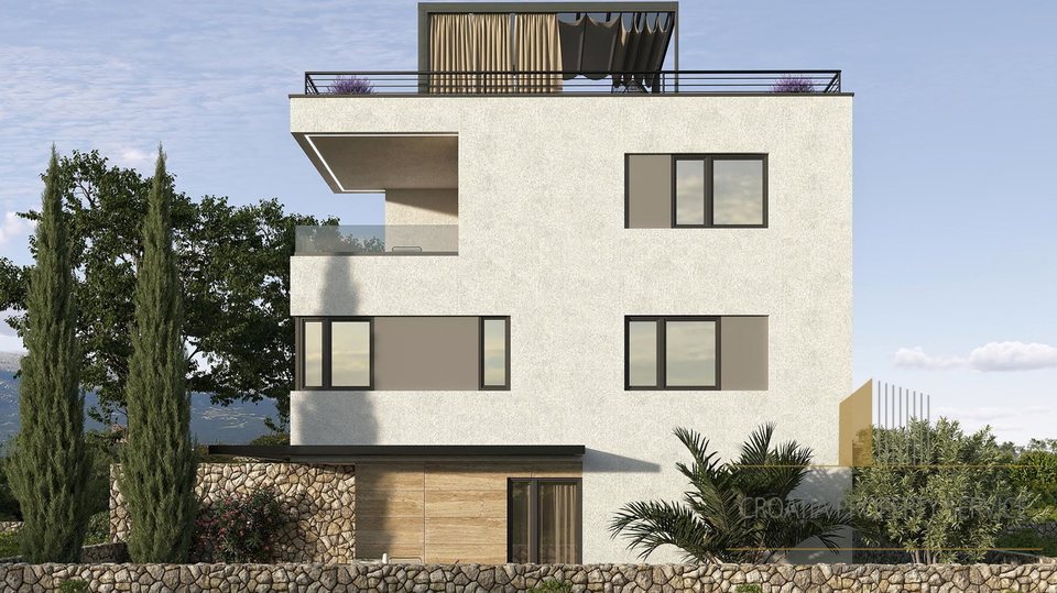Luxury apartment with garden, 200 m from the sea – Mandre, island of Pag!