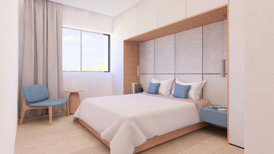 Luxuri&ouml;se Dreizimmerwohnung erste Meereslinie &ndash; exklusives Angebot in Suko&scaron;an&excl;