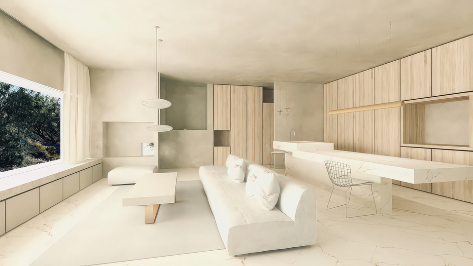 Ekskluzivno gradbeno zemlji&scaron;&ccaron;e z lokacijsko dovolilnico za 3 luksuzne vile &ndash; otok Bra&ccaron;&comma; Milna