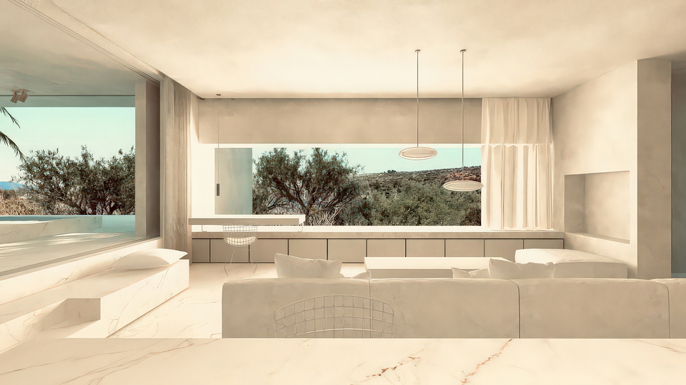 Ekskluzivno gradbeno zemlji&scaron;&ccaron;e z lokacijsko dovolilnico za 3 luksuzne vile &ndash; otok Bra&ccaron;&comma; Milna