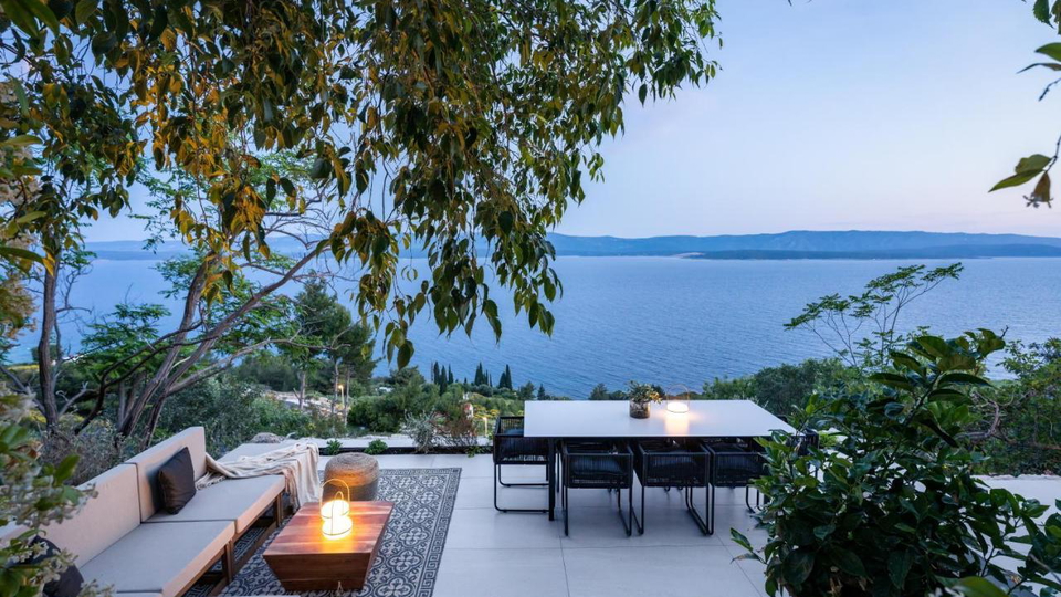 Prekrasan luksuzni studio apartman 500 m od pla&zcaron;e na otoku Bra&ccaron;u&excl;