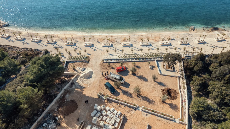 Luxuri&ouml;ses Penthouse mit Dachterrasse &ndash; zweite Reihe am Meer&comma; Umgebung von Trogir&excl;