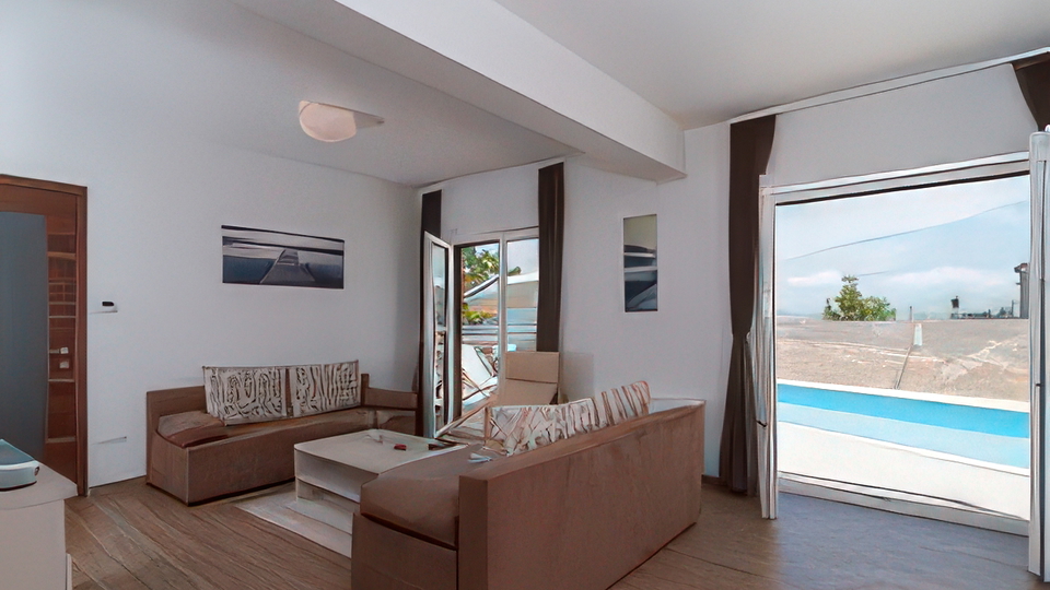 Beautiful villa with a swimming pool in &Scaron;krip&comma; on the island of Bra&ccaron;