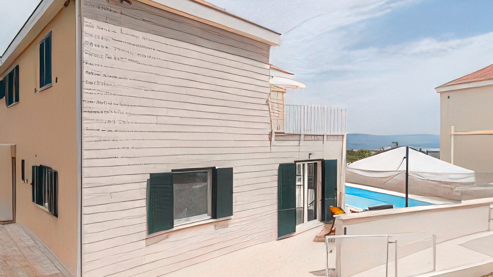 Beautiful villa with a swimming pool in &Scaron;krip&comma; on the island of Bra&ccaron;