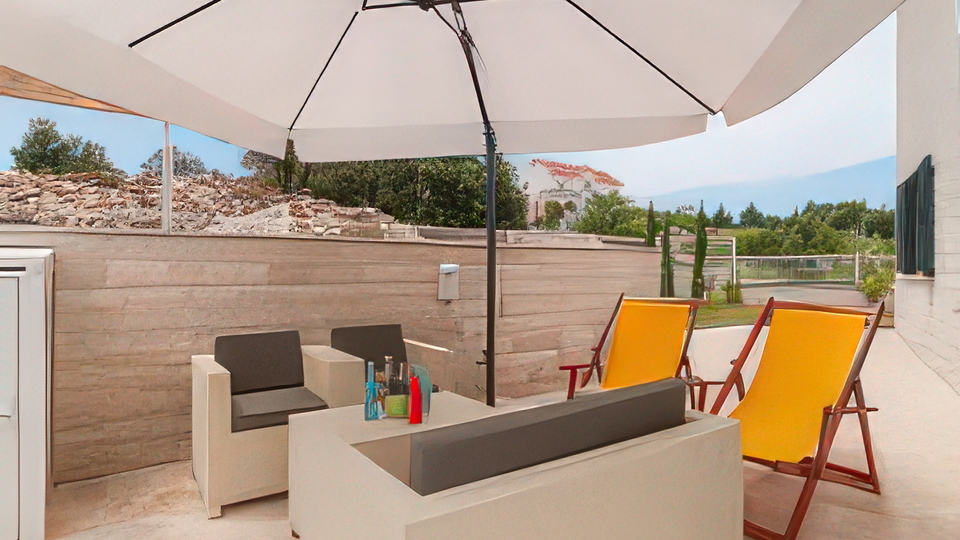 Beautiful villa with a swimming pool in &Scaron;krip&comma; on the island of Bra&ccaron;