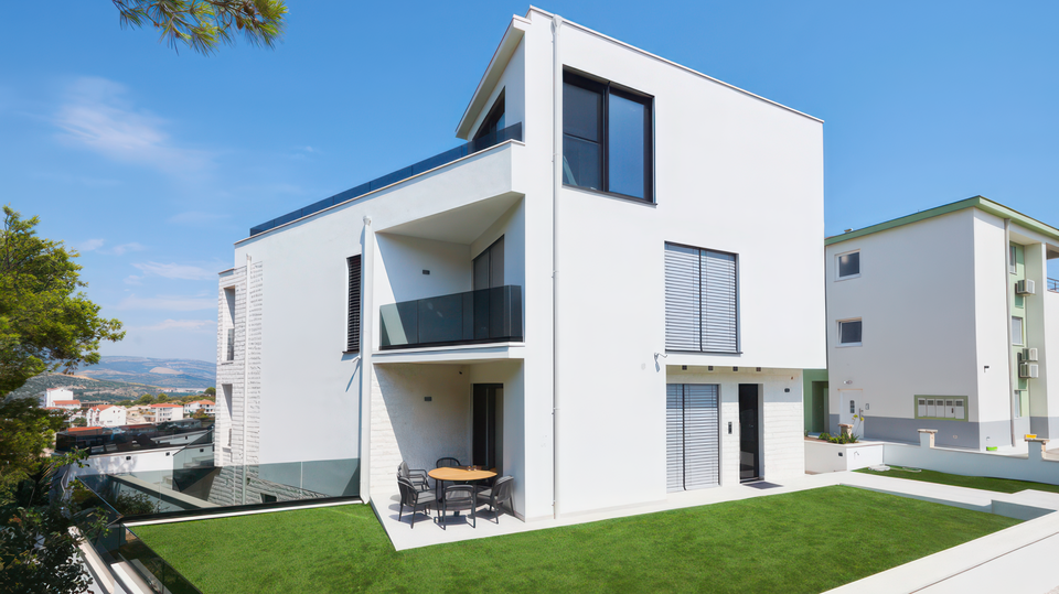 Luksuzna vila z razgledom na morje&comma; 500 m od morja na otoku &Ccaron;iovu&excl;