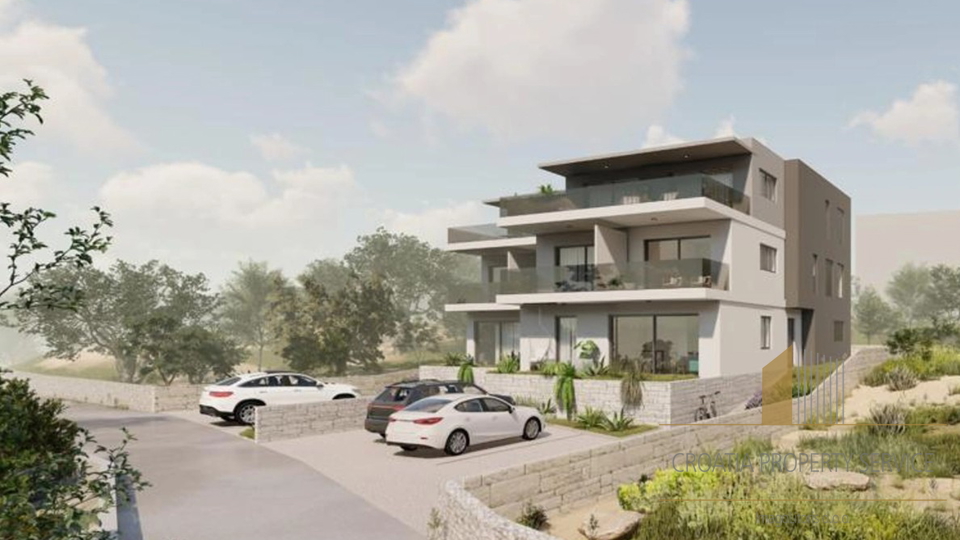 Luxury apartment first row to the sea – Šibenik, Brodarica!
