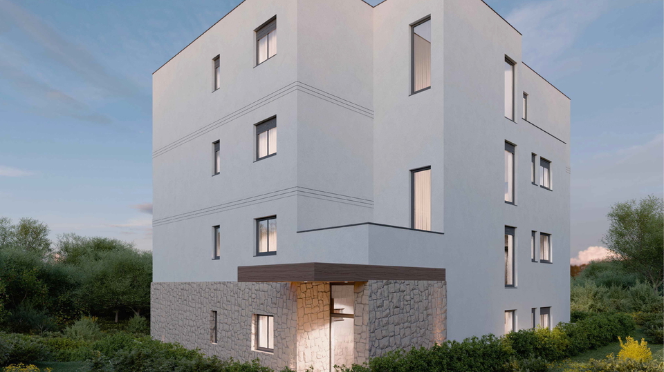 Luksuzni penthouse z jacuzzijem in odprtim pogledom na morje - Primo&scaron;ten&excl;