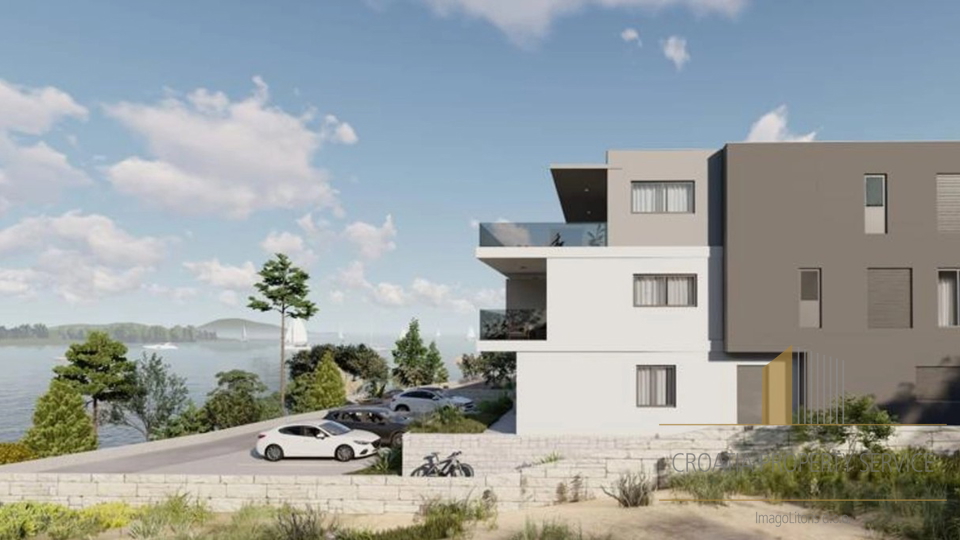 Luxury apartment first row to the sea – Šibenik, Brodarica!