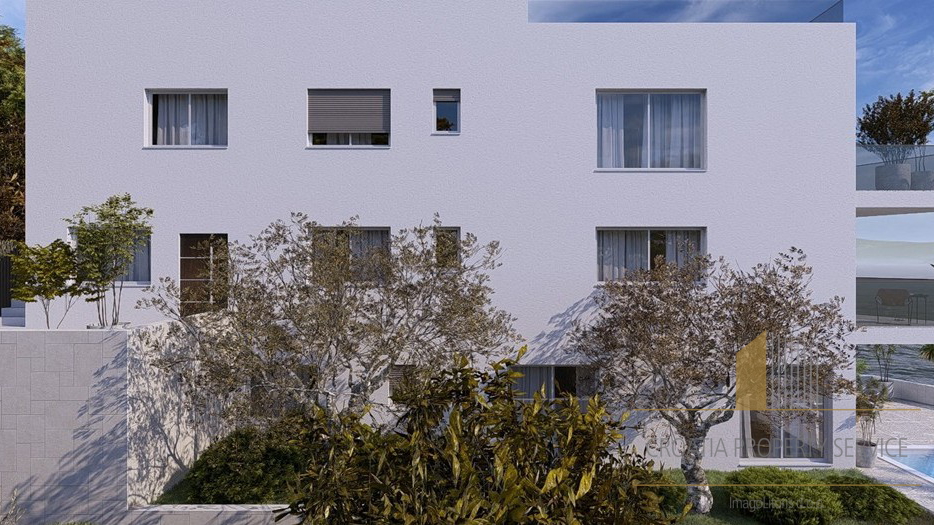 Luxurious two-bedroom apartment in a new building first row by the beach on the island of Čiovo!