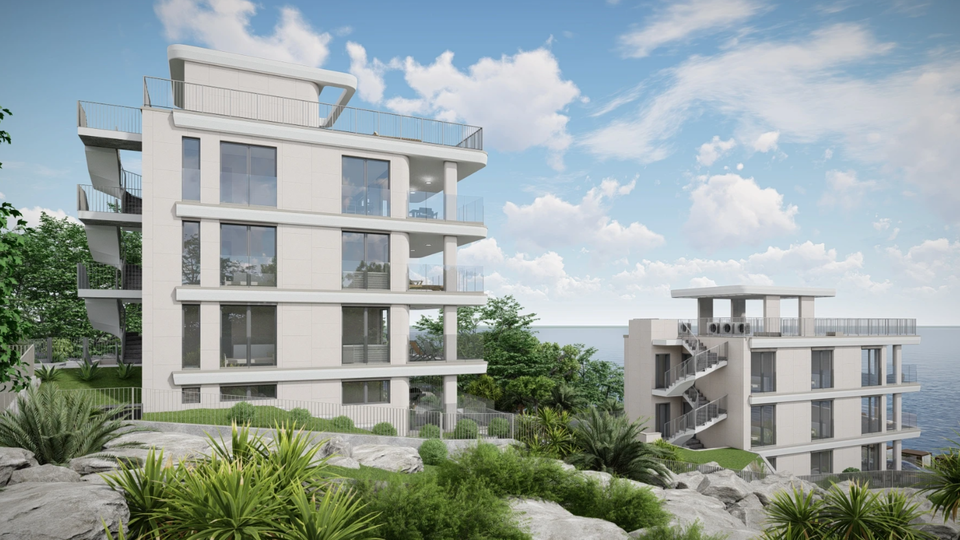 Luxuri&ouml;se Wohnung mit Garten&comma; erste Reihe zum Strand auf der Insel &Ccaron;iovo&excl;