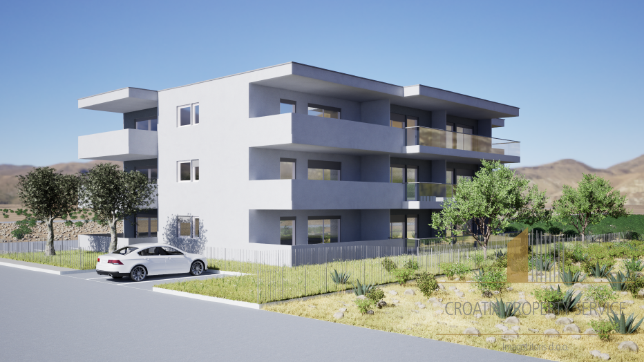 Stan u modernoj novogradnji 300 m od plaže – Povljana, otok Pag!