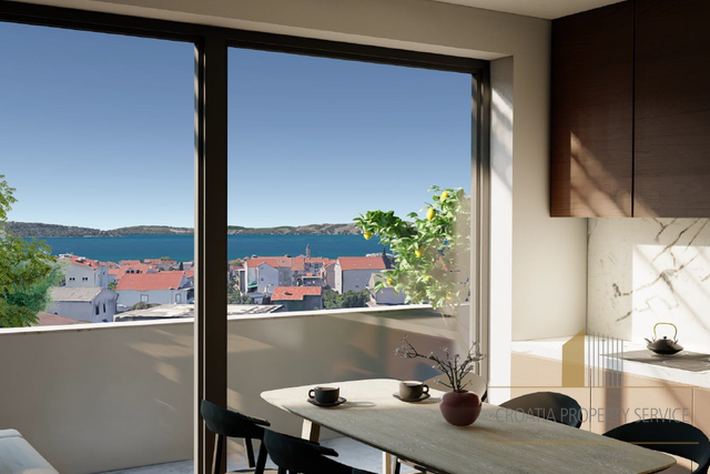 Роскошная двухкомнатная квартира в современной новостройке с видом на море - Каštел Камбеловац!