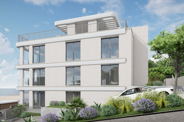 Attico di lusso su due livelli con terrazza sul tetto, secondo fronte mare! Isola di Čiovo!