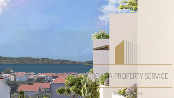 Luxury three-bedroom apartment with garden in a new building with sea view - Ka&scaron;tel Kambelovac&excl;