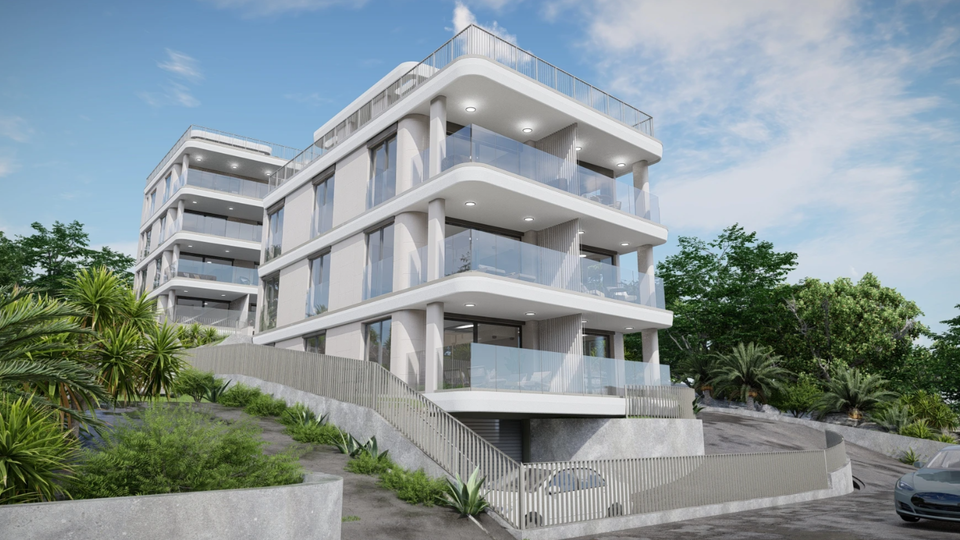 Luxury penthouse with rooftop terrace first line to the sea - Island of &Ccaron;iovo&excl;