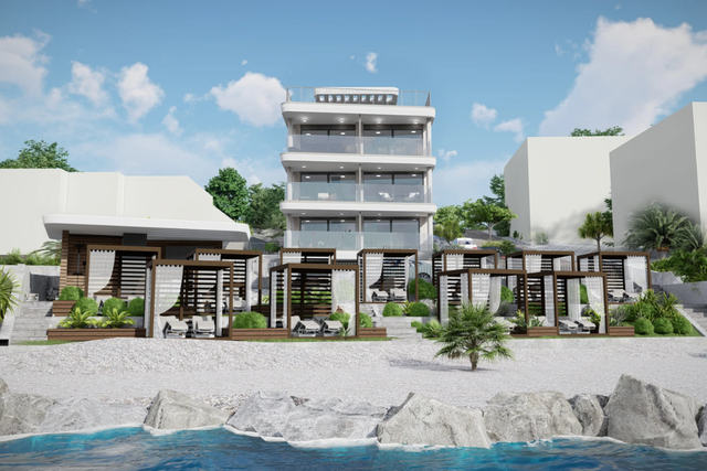 Luxuriöse Wohnung mit Garten, erste Reihe zum Strand auf der Insel Čiovo!