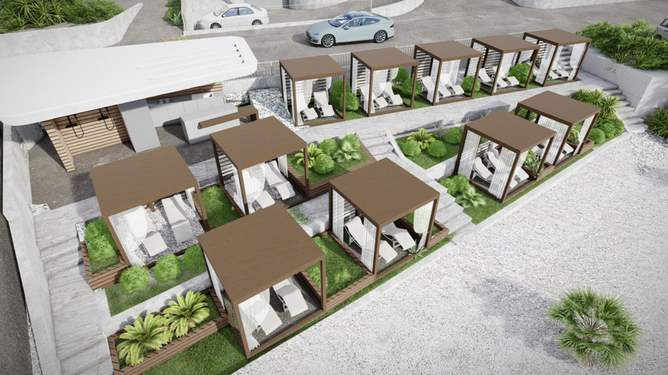 Luxury penthouse with rooftop terrace first line to the sea - Island of &Ccaron;iovo&excl;