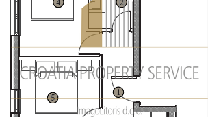 Attico di lusso con vista mare a 350 m dalla spiaggia a Čiovo!