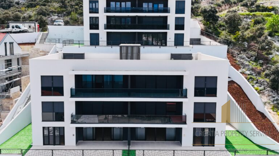 Appartamento di lusso in nuova costruzione – a 100 metri dalla spiaggia, Marina vicino a Trogir!