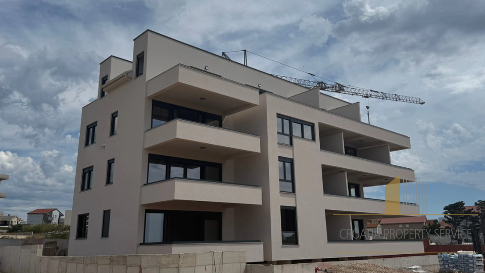 Two-story apartment with sea view in a modern new building in Povljana, Pag Island!