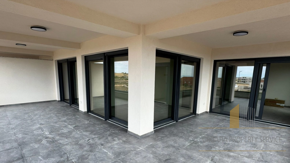 Two-story apartment with sea view in a modern new building in Povljana, Pag Island!