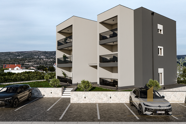 Dvosoban stan u modernoj novogradnji  300 m od mora u mirnom dijelu Rogoznice!