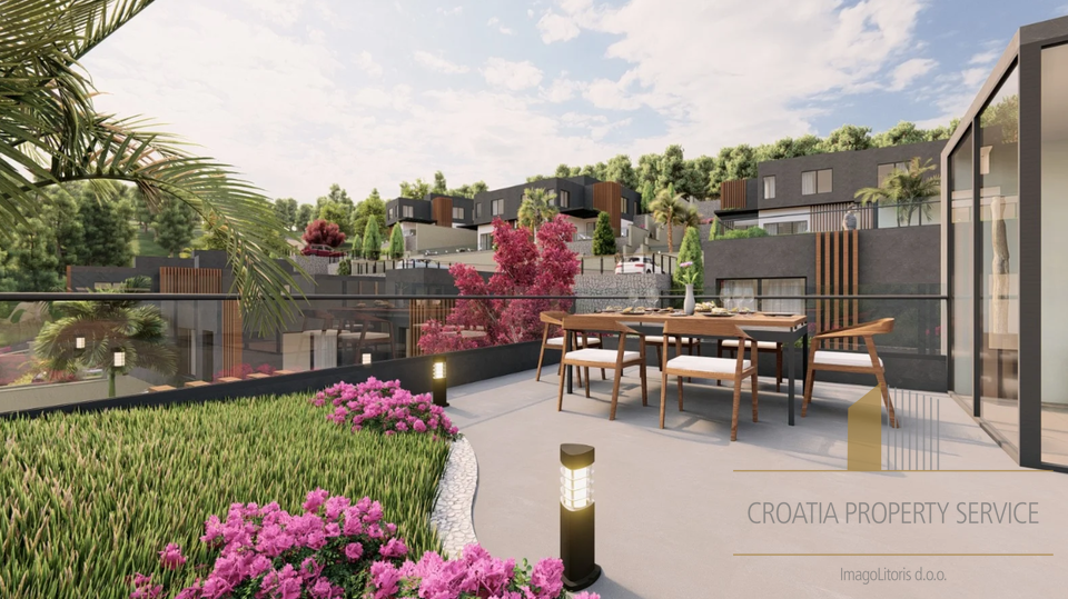 Exklusiver Komplex luxuriöser Villen mit Meerblick – Jelsa, Hvar