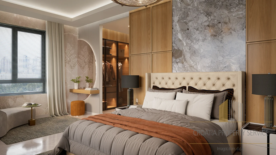 Luxuriöse Zweizimmerwohnung mit Meerblick – Jelsa, Hvar!