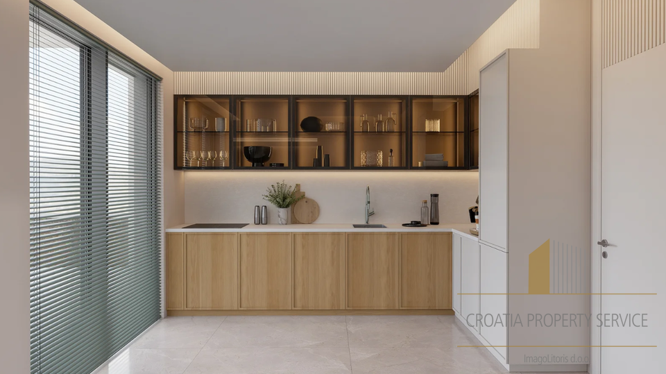 Luxuriöse Zweizimmerwohnung mit Meerblick – Jelsa, Hvar!