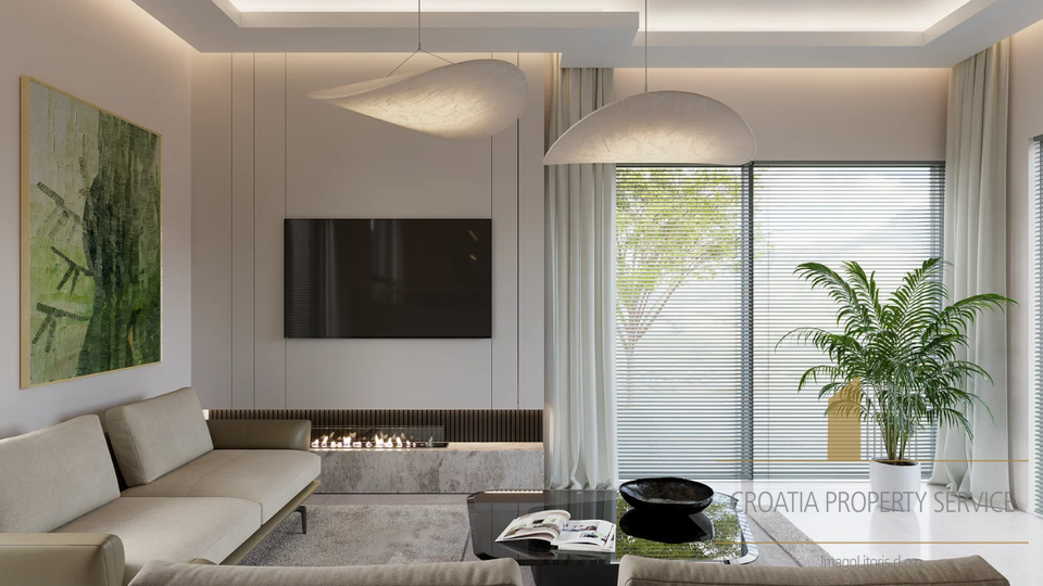 Exklusiver Komplex luxuriöser Villen mit Meerblick – Jelsa, Hvar