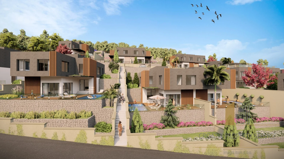 Luxuriöse Zweizimmerwohnung mit Meerblick – Jelsa, Hvar!