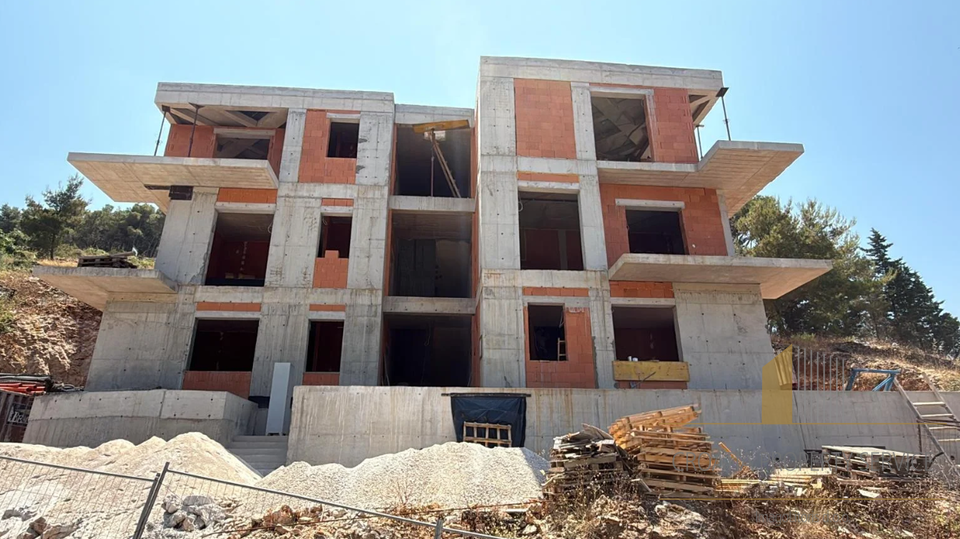 Luxury semi-detached villa with sea view - Jelsa, Hvar!