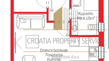 Drvenik, Makarska rivijera – Enosobna stanovanja z odprtim pogledom na morje!