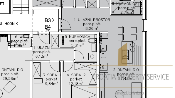 Ekskluzivni penthouse v novogradnji v Primoštenu – pogled na morje, garaža, blizu centra!