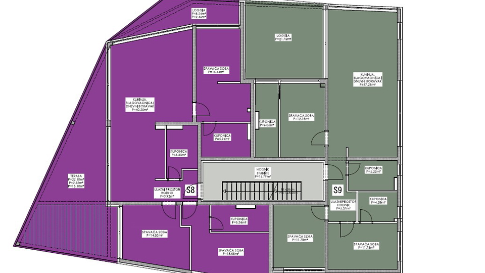 Luksuzni penthouse v novogradnji v prvem vrsti do pla&zcaron;e &ndash; Privlaka&excl;