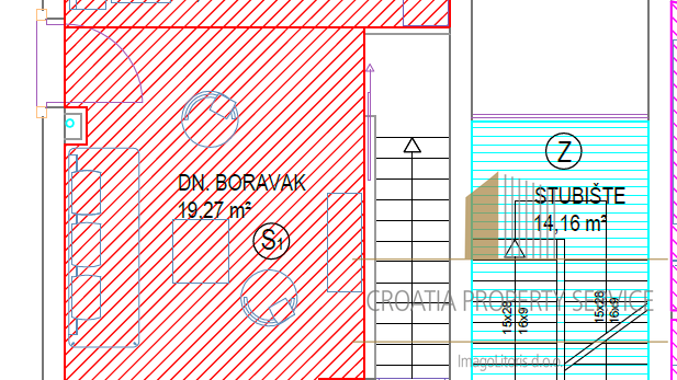 Elegantna mediteranska vila s pogledom na more – Milna, otok Brač!