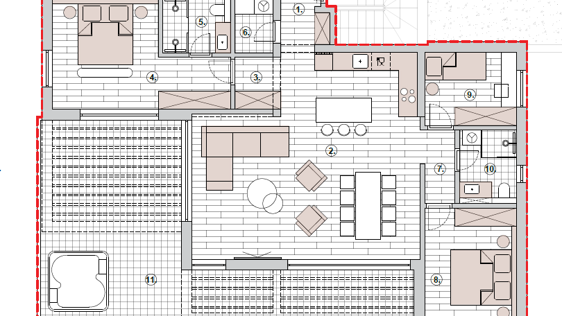 Luksuzni penthouse z jacuzzijem in odprtim pogledom na morje - Primo&scaron;ten&excl;