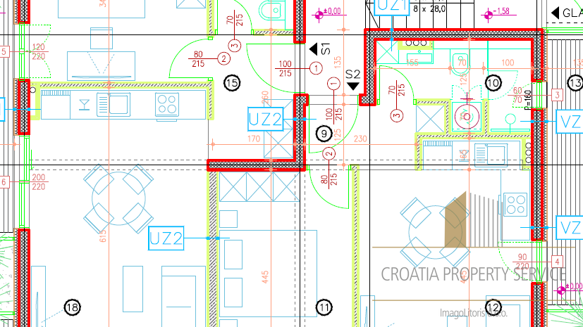 Wohnung&comma; 59 m2&comma; Verkauf&comma; Split - &Zcaron;njan