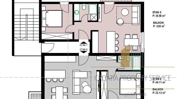 Excellent investment opportunity – Apartment house 250 meters from the sea in Seget Donji!
