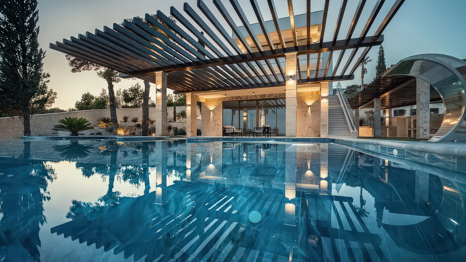 &Ccaron;udovita luksuzna vila na ekskluzivni lokaciji&comma; prvi vrst ob morju v okolici Trogirja&excl;