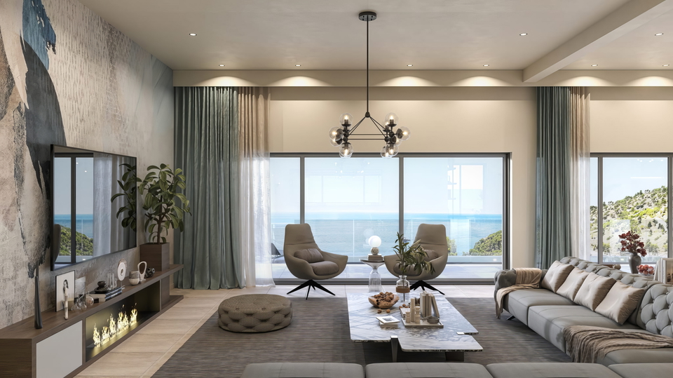 Luxusvilla in erster Meereslinie auf einem weitl&auml;ufigen Grundst&uuml;ck von 32&period;000 m&sup2; - Insel Bra&ccaron;&excl;