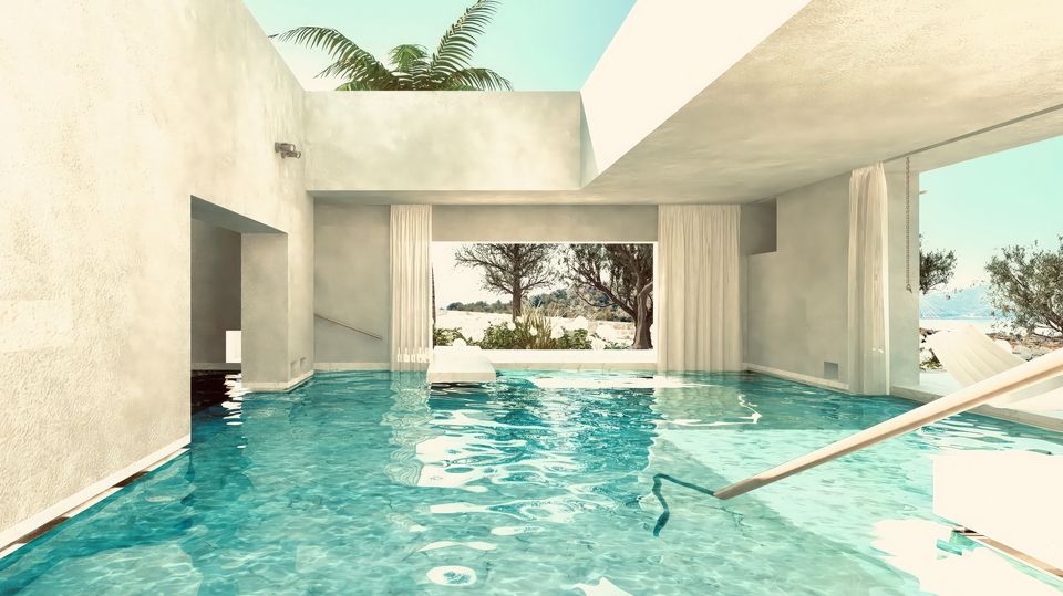 Luksuzna vila z bazenom in pogledom na morje &ndash; projekt "klju&ccaron; v roke"&comma; Bra&ccaron; &ndash; Milna